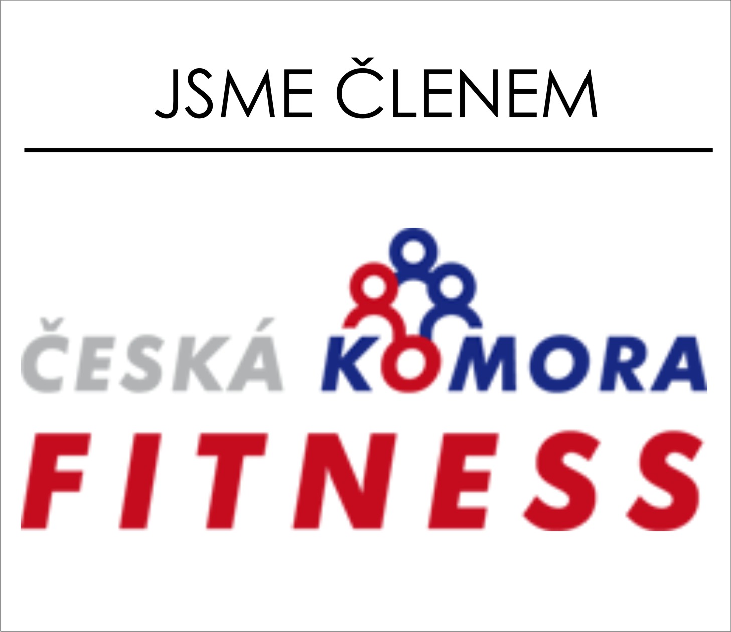 Fit plus Blansko je členem České komory fitness